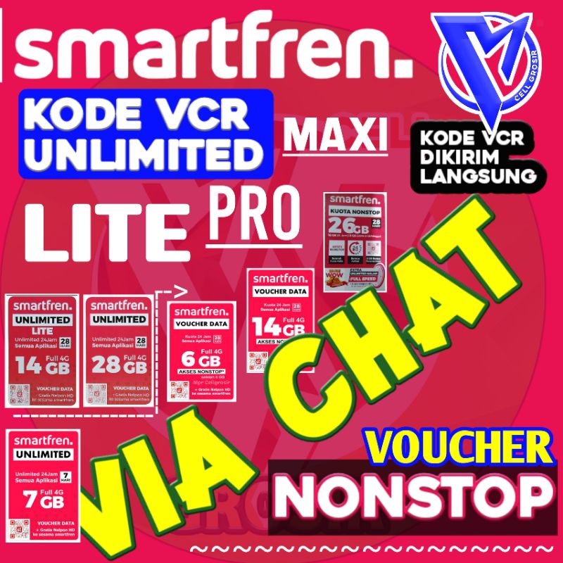 UNLIMITED SPECIAL INJECT KUOTA / Isi Ulang DATA SMARTFREN UNLIMITED 7 HARI,14 Hari & 28 HARI kode vo