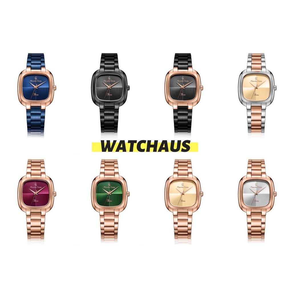 JAM TANGAN WANITA ALEXANDRE CHRISTIE AC2982 LH AC 2982 LHB STAINLESS STEEL ORIGINAL