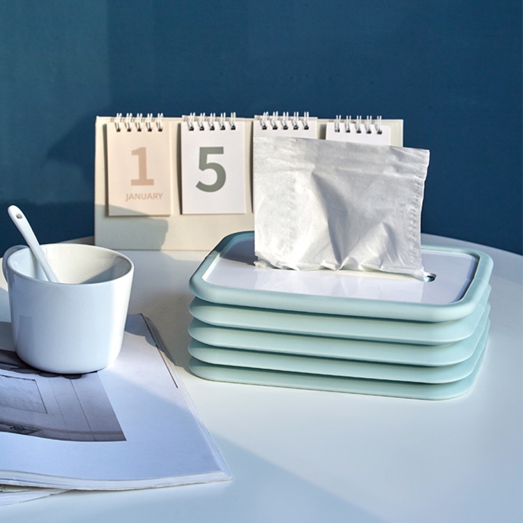 ❤GTB❤ Kotak Tisu Lipat - Tissue Box Flexible - Tempat Tissue Serbaguna R581
