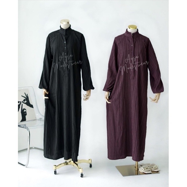 LADY ABAYA AQSA MODEST BLACK