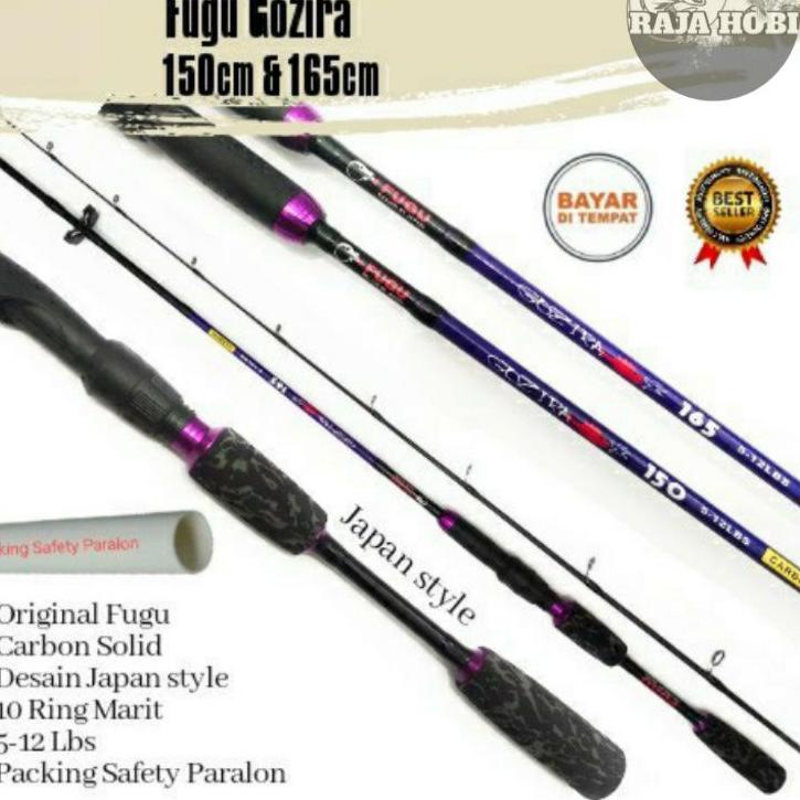 Harga TERMURAAH.. JORAN FUGU GOZIRA DAN DAIHAN KENZAKI CARBON SOLID 120 135 150 165 180 CM