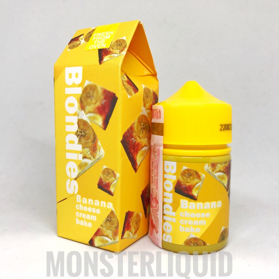 BLONDIES V2 BANANA CHEESE CREAM BAKE BY IDJ 3MG 60ML