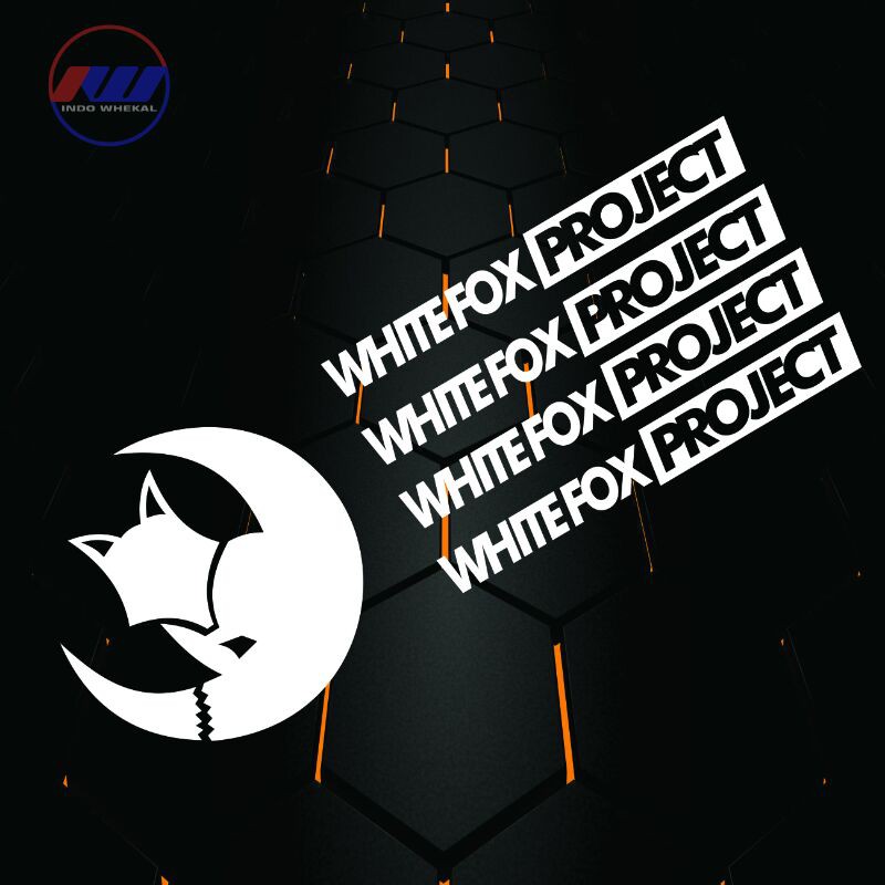 

STIKER CUTTING STICKER WHITEFOX PROJECT ISI 5 pcs