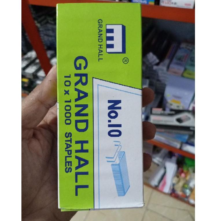 

(Z9W2) (230gr) 1 pak isi staples great wall / weta kecil isi 10 bungkus //Readi@lagi