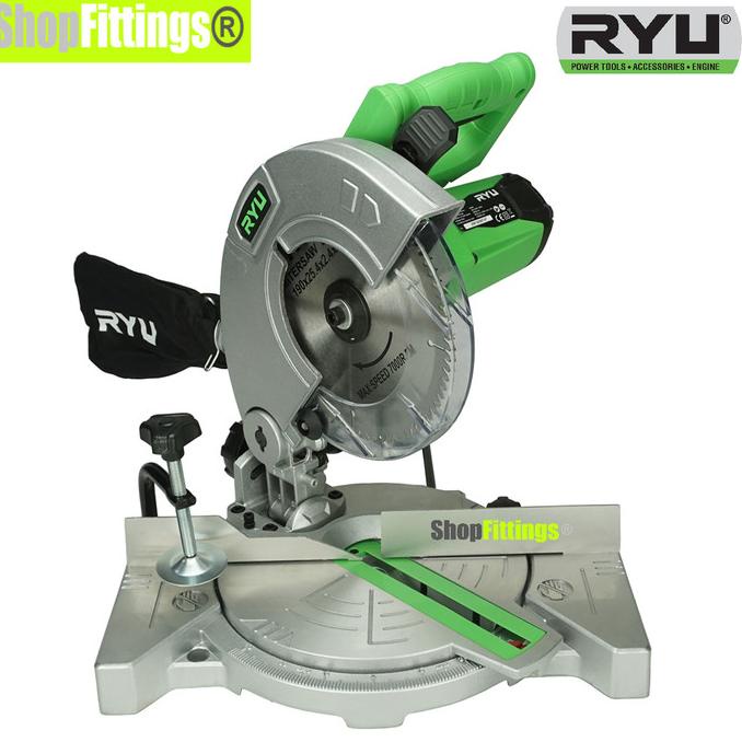 Ryu RMS 180 Mesin Potong Alumunium Kayu Mitre Saw 7" Miter Saw 7" inch
