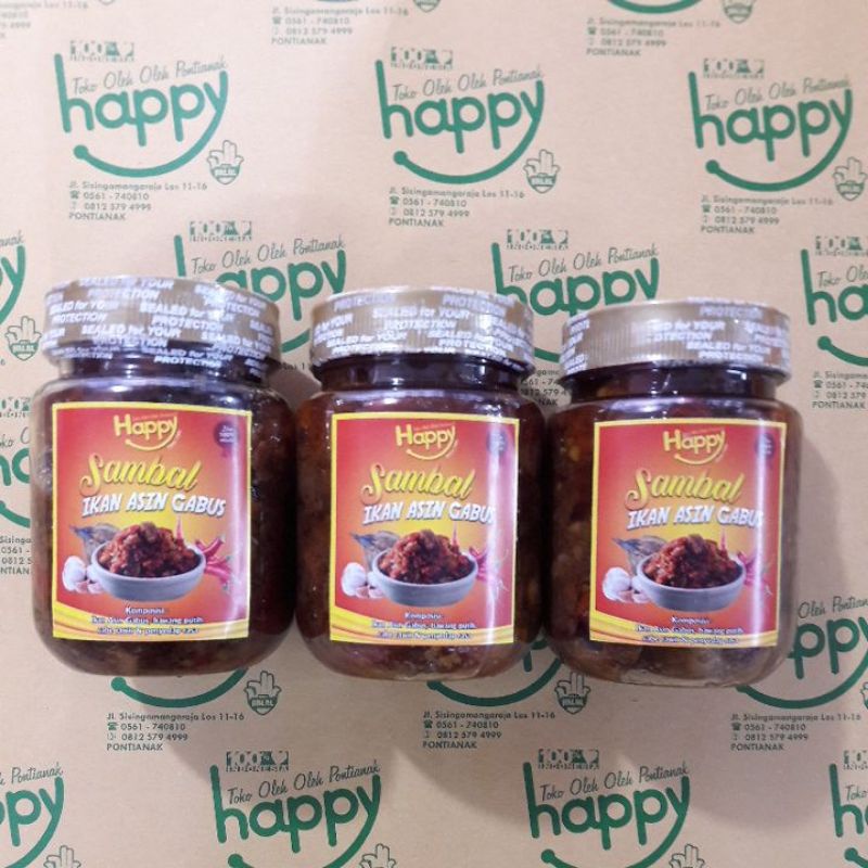 

SAMBAL IKAN ASIN GABUS MIX CABE RAWIT YAH! 36 K