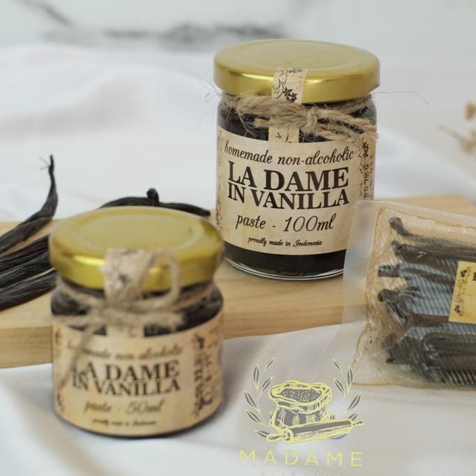 

LaDame in Vanilla Paste 100ml / La Dame in Vanilla Paste FREE ONGKIR Kode 854