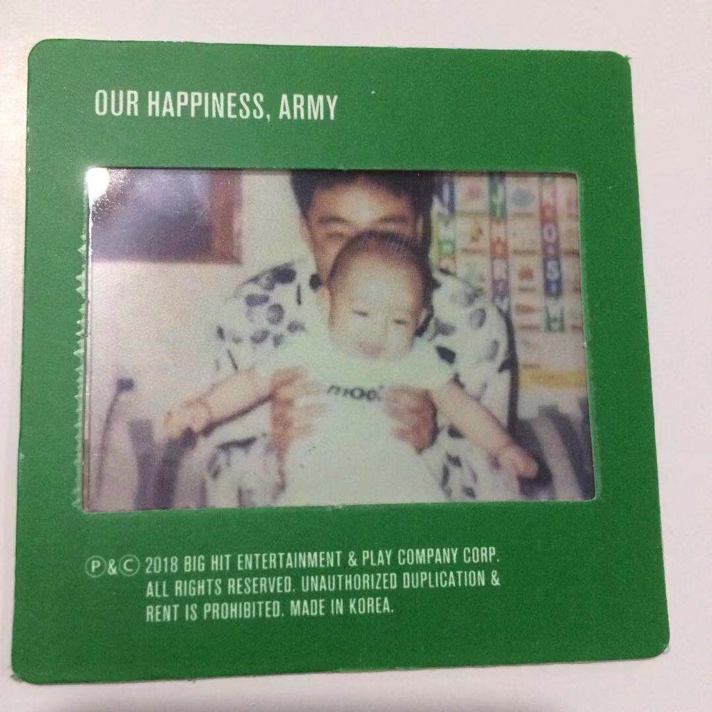 [BS] BISA COD KPOP BTS BT21 2019 Foto Anak Kecil Lomo Card Photo Card Kartu - KP141