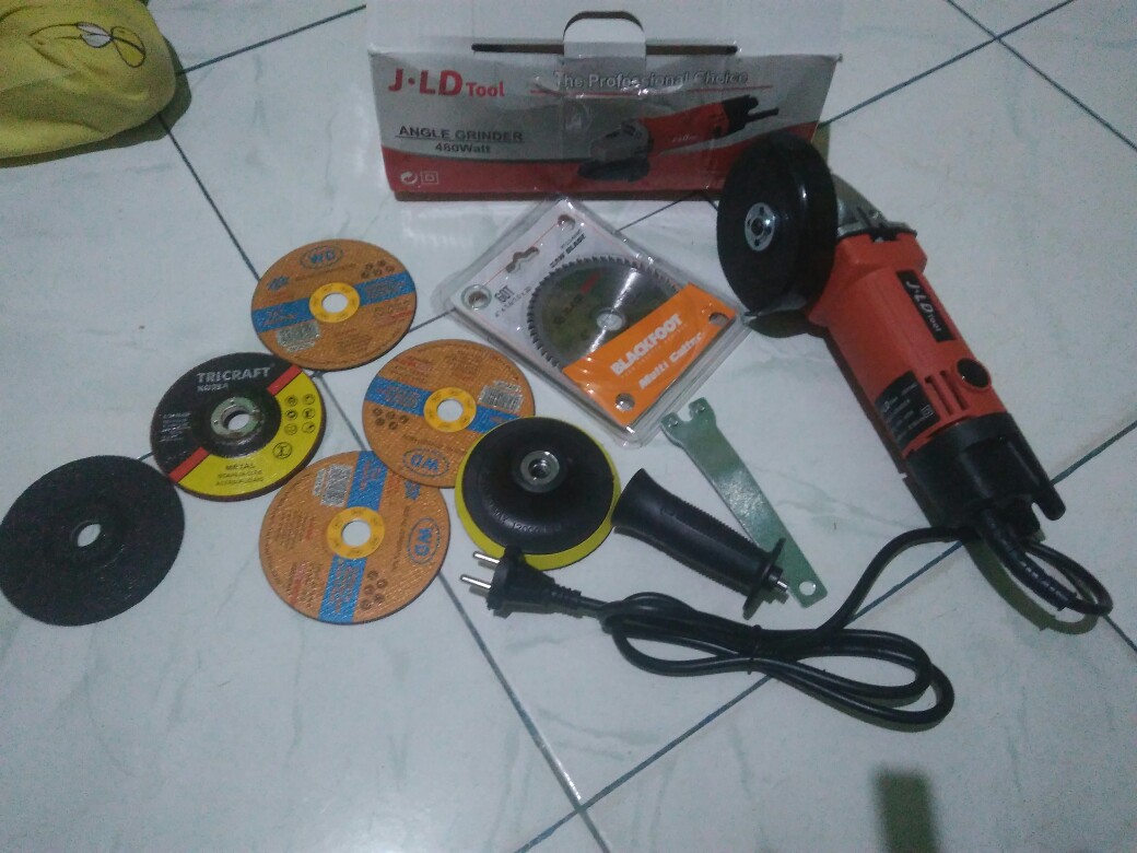 Jld Gerinda Gurinda Grinder Tangan 4 Inch J9954c