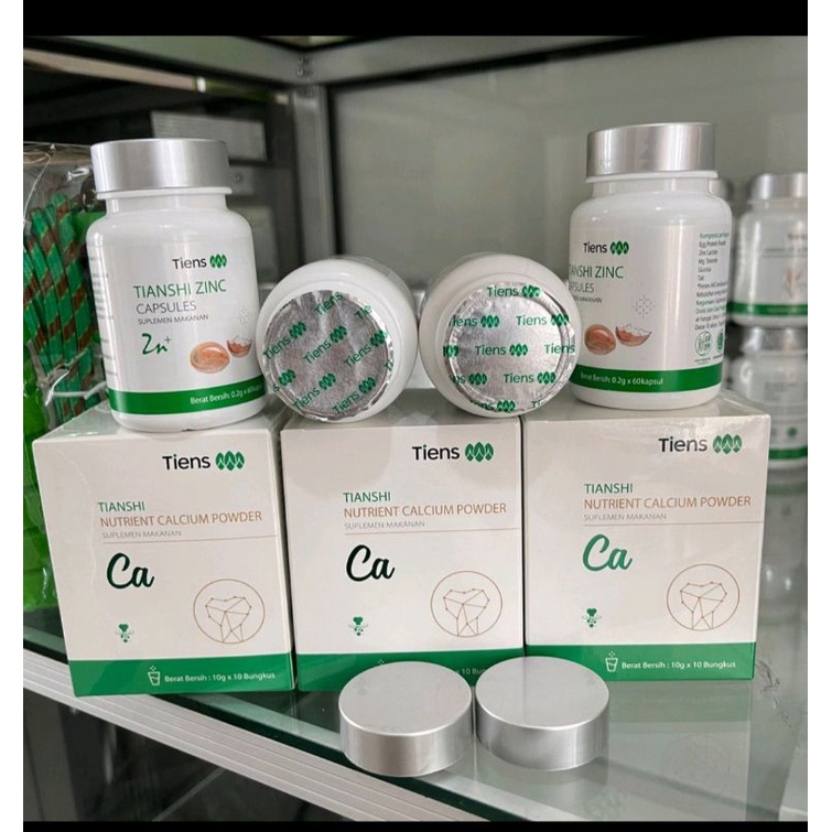 HYPER GROW SOLUSI TINGGI BADAN PROGRAM MASUK POLISI DAN TNI / 5 KALSIUM DAN 20 ZINC ORIGINAL TIENS