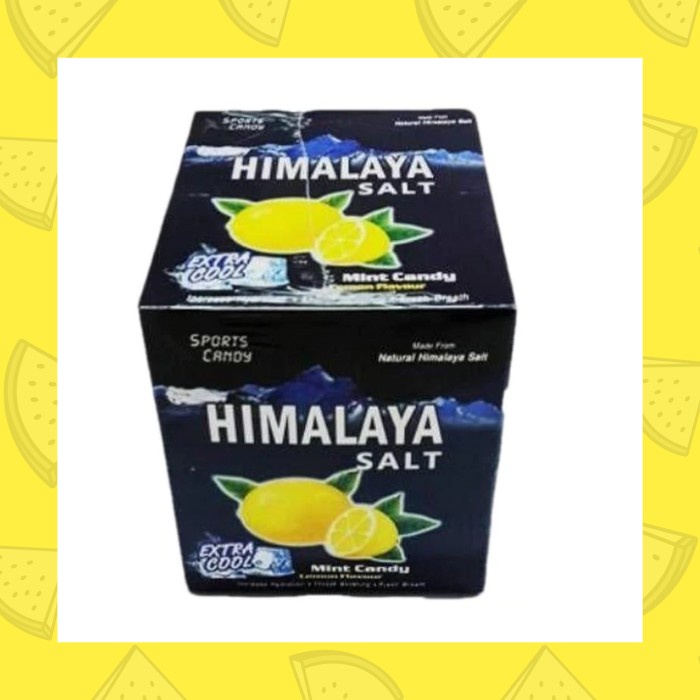 

Siap Krim Himalayan / Himalaya Salt Candy / Permen Segar Rasa Lemon Mint