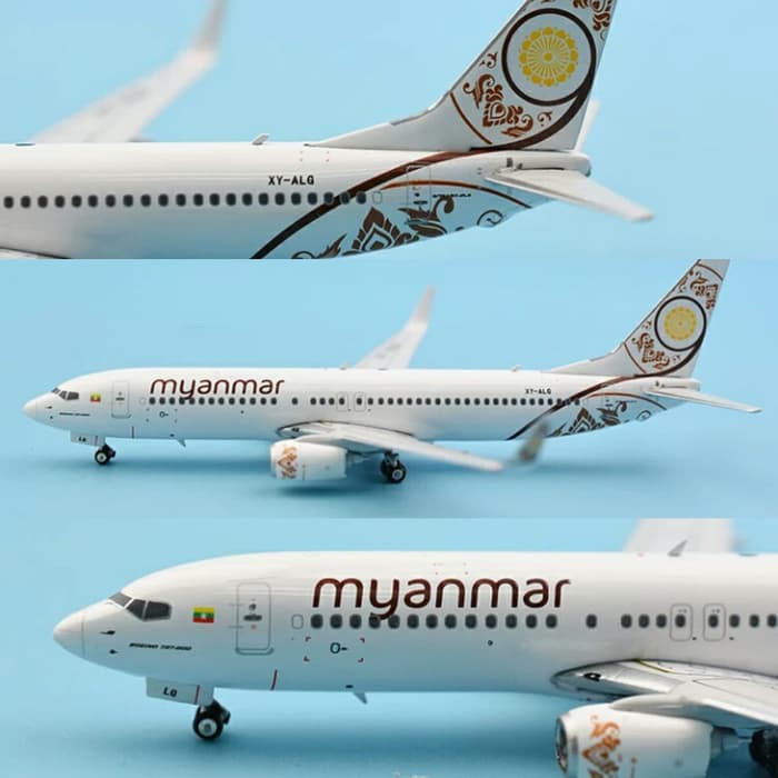 Myanmar B 737-800 skala 1:400 JSKJ475