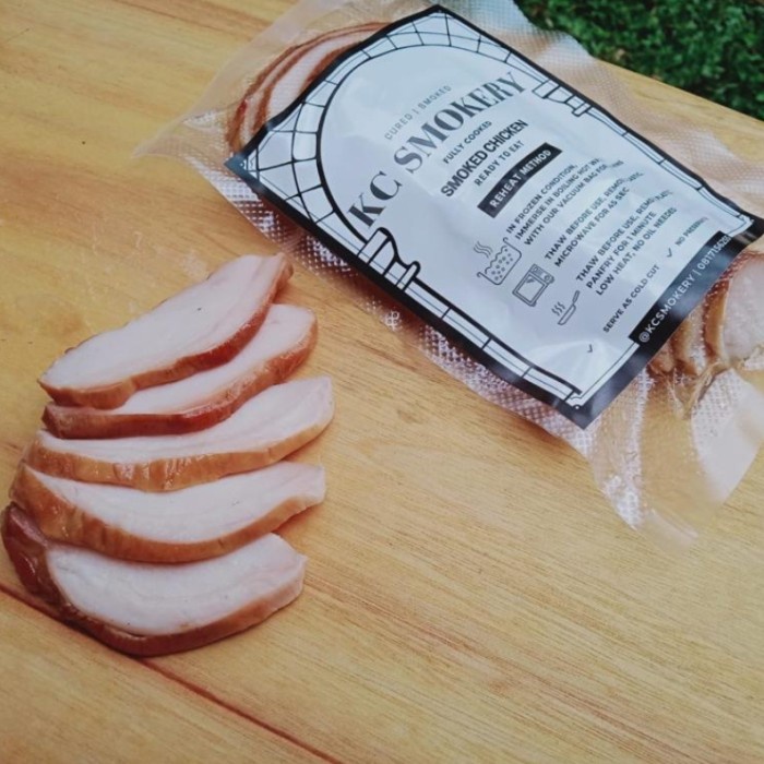 

Smoked Chicken Breast 150gr - Thigh