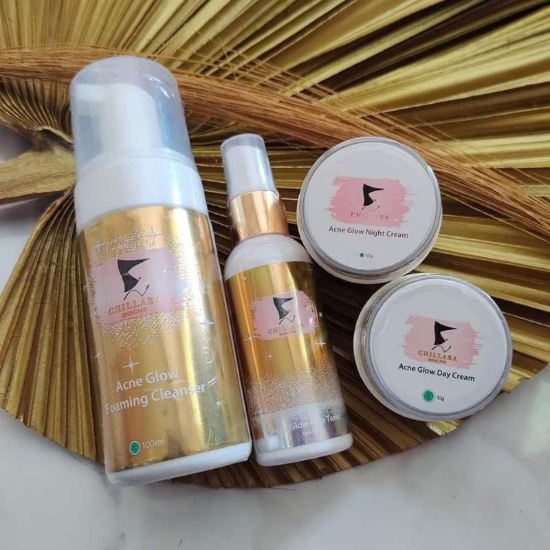 Acne glow chillara skincare 4 in 1