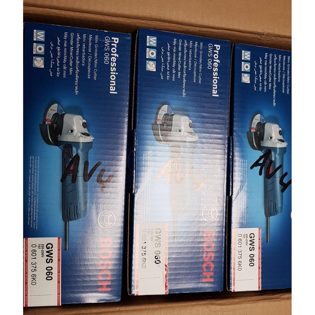 Mesin Gerinda Tangan 4 Inch Bosch Gws 060 Angle Grinder Angel