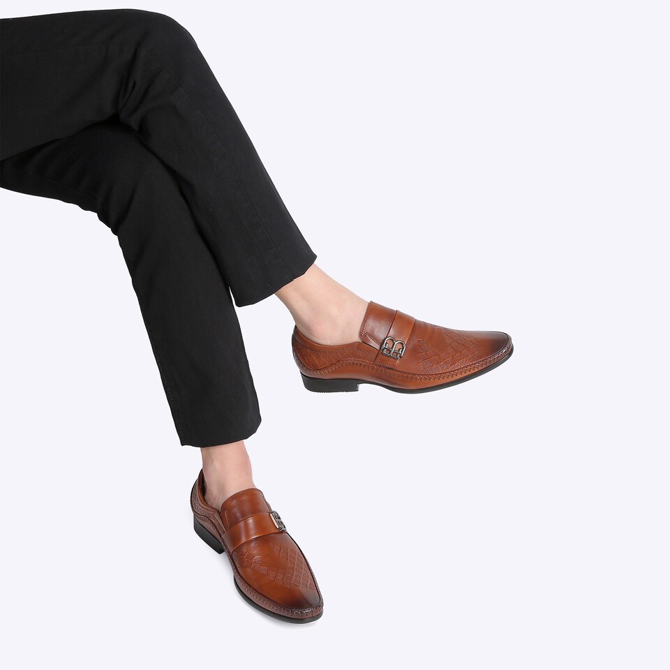 SEPATU FORMAL EVERBEST PRIA ORIGINAL PANTOFEL KULIT ASLI COKLAT EM58