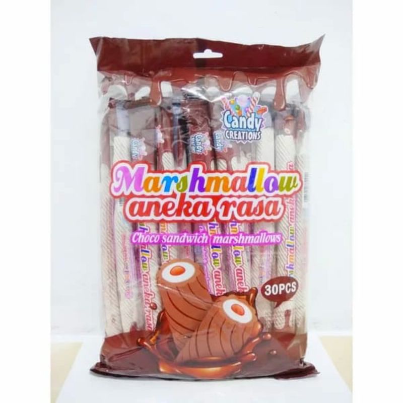 

MARSHMALLOW KEPANG PILIN TERBARU CHOCO SANDWICH 1pack