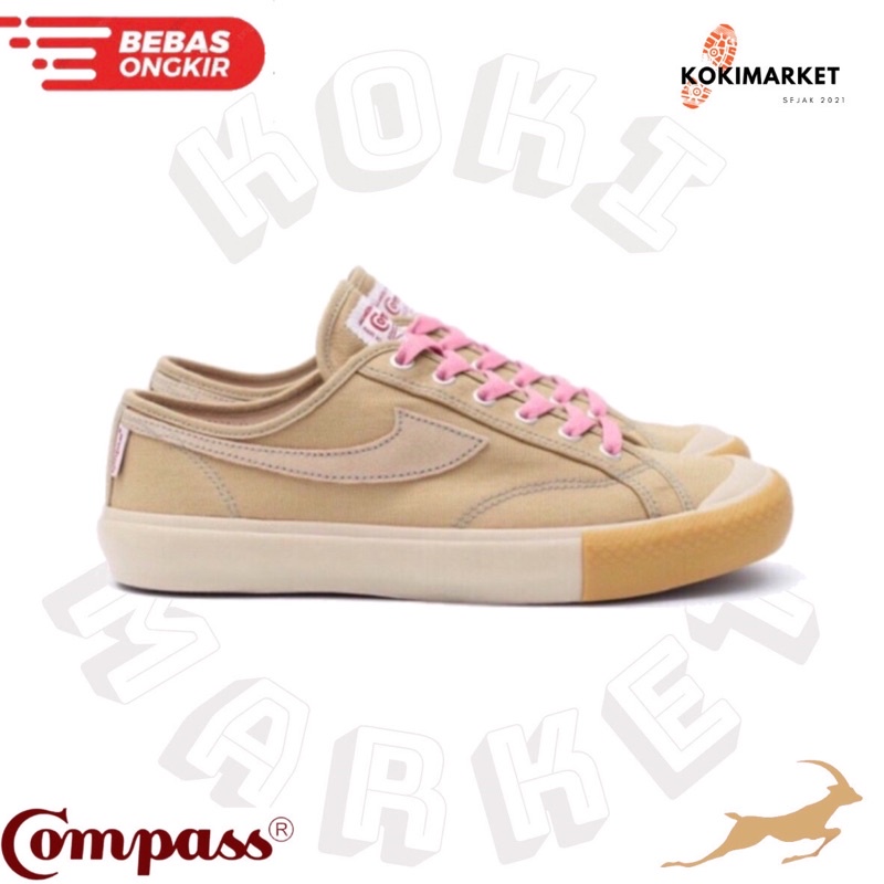 SEPATU COMPASS GAZELLE LOW PINK FROST BNIB [Original100%]