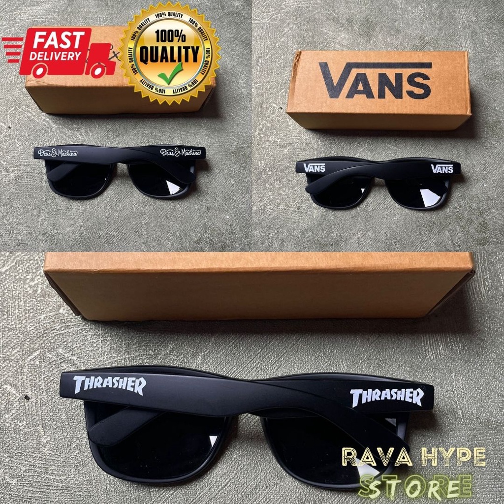 Kacamata Hitam Vans Thrasher / Sunglasses Aksesoris Kacamata