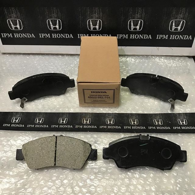 45022 SEL TG1 PM Brake Pad Kampas Rem Depan Honda Brio 2013-2021 Genio Estillo 1992-1995 Jazz GD3 City GD8 Idsi Vtec 2003 2004 2005 2006 2007 2008