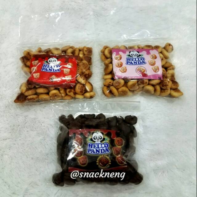 

Hello Panda Strawberry Coklat dan Double Choco 200 gr Free Bubblewrap