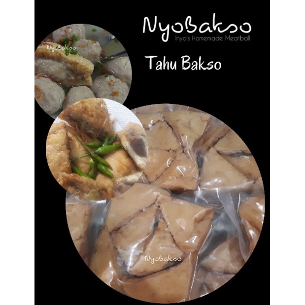 

Tahu bakso Enak "Nyobakso" kemasan 6pcs