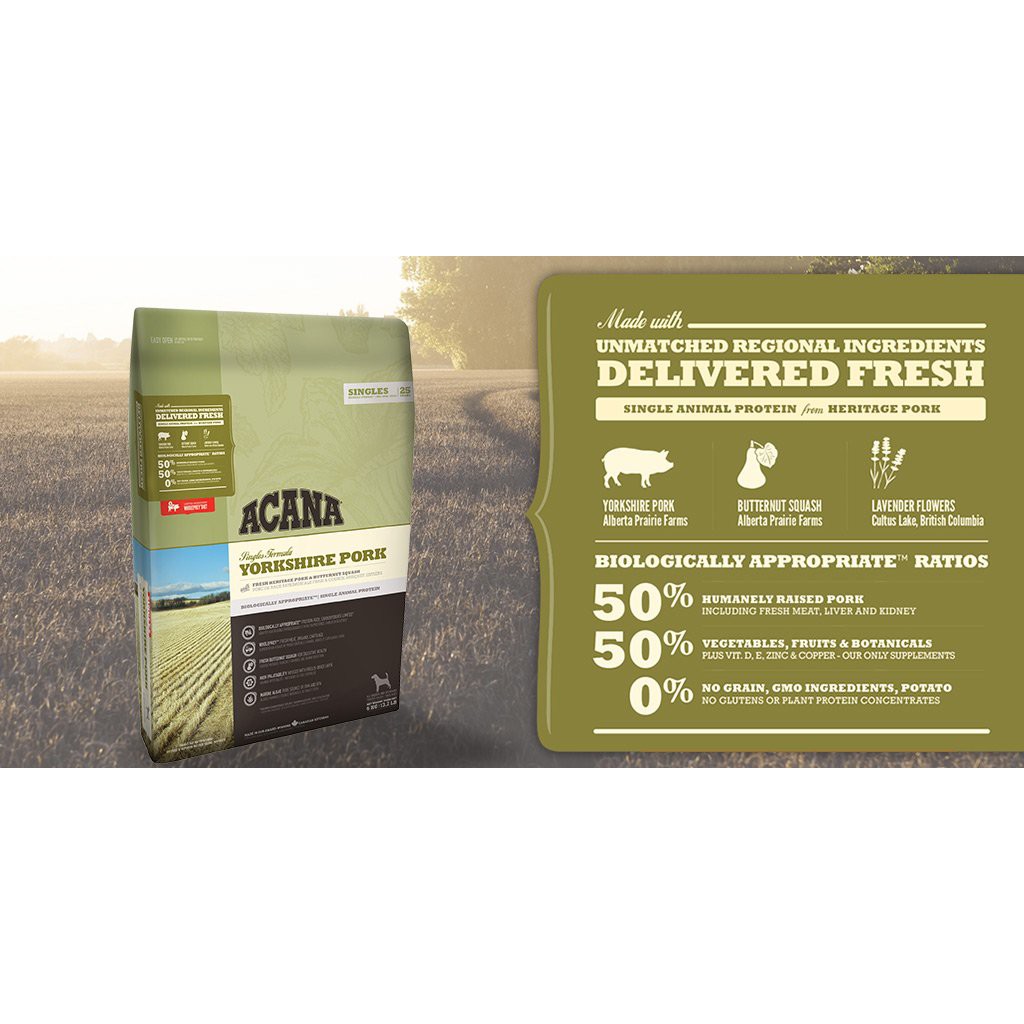 ACANA YORKSHIRE PORK 11,4KG