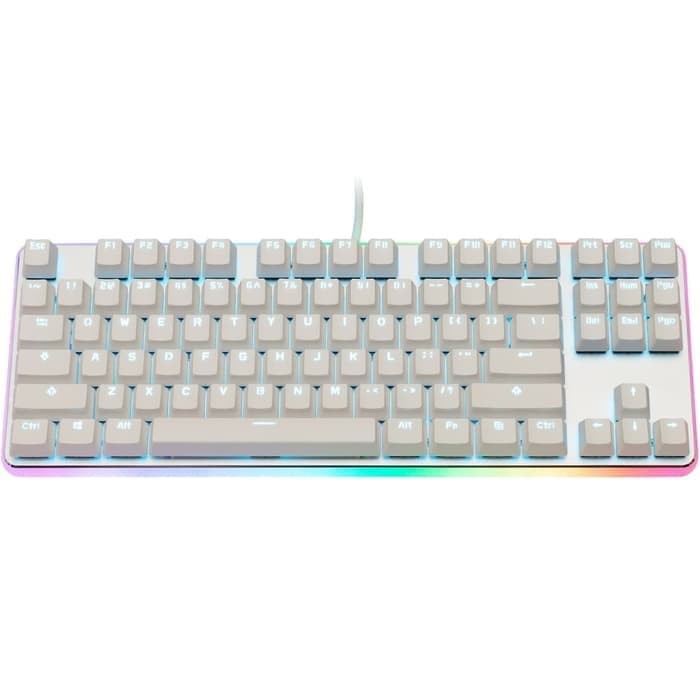 GANSS GK-87 Pro TKL RGB Underglow Cherry MX Mechanical Keyboard - Maroon