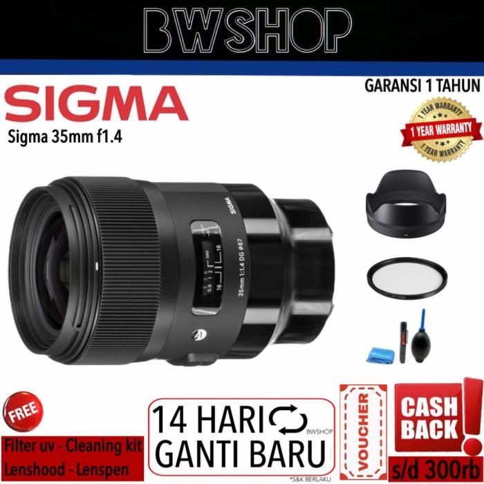 Sigma 35Mm F1.4 Dg Hsm Art - Lensa Sigma 35Mm