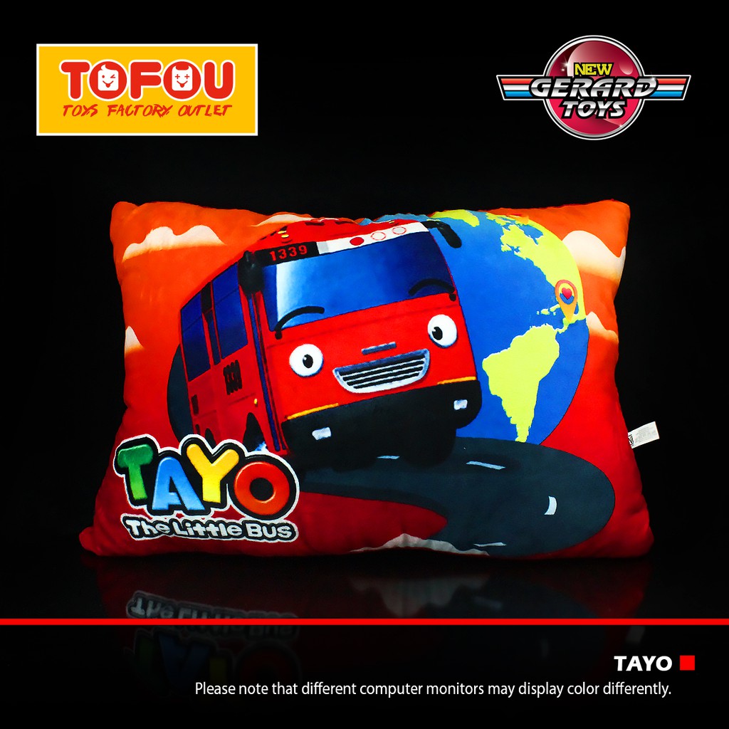 Mainan Anak Boneka Bantal Besar Tayo Printing Murah
