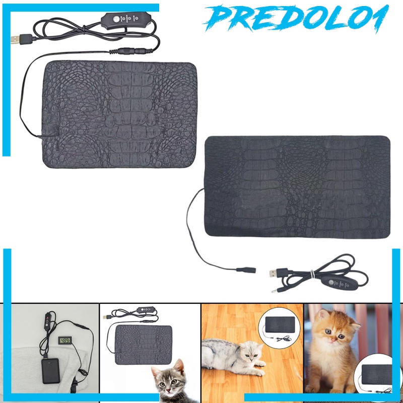 (Predolo1) Pad Penghangat Reptil / Kadal / Laba-Laba / Kura-Kura Anti Air Dengan Kabel Usb