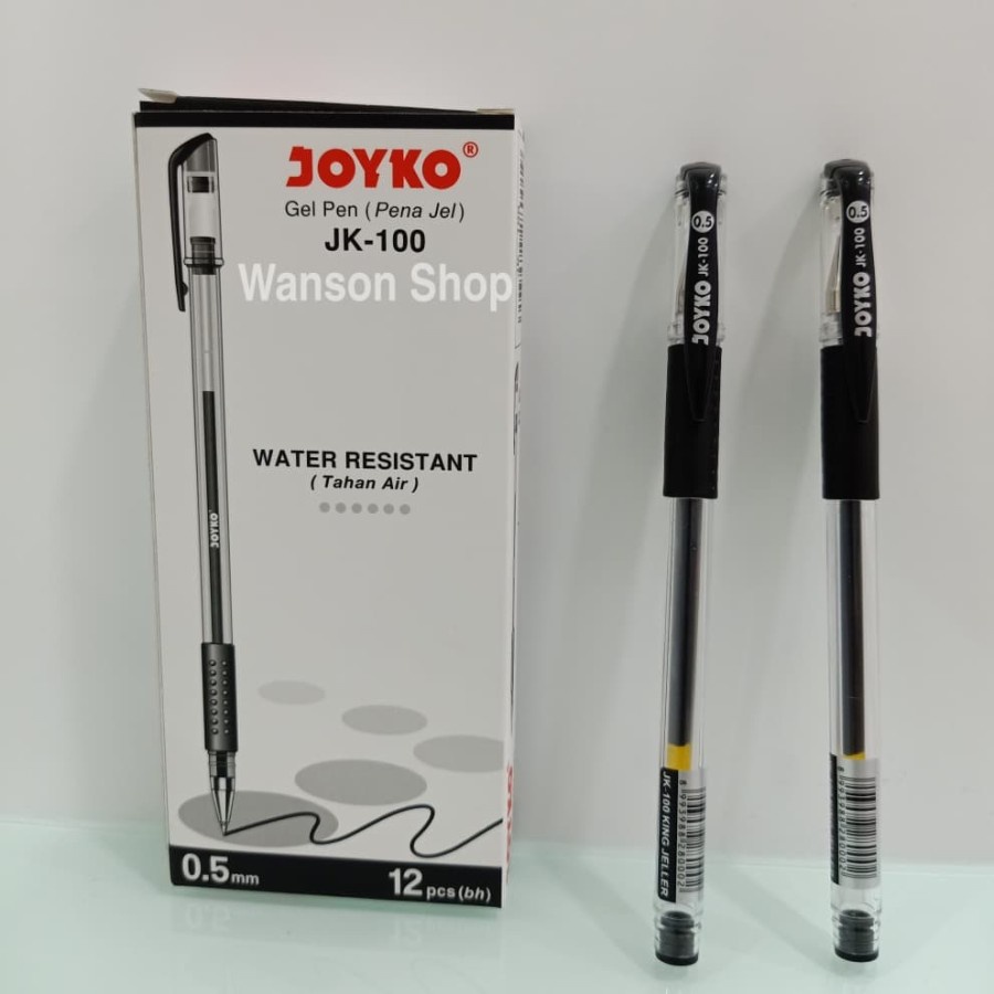 

PULPEN JOYKO JK 100 / PEN GEL JOYKO ECERAN 1PCS