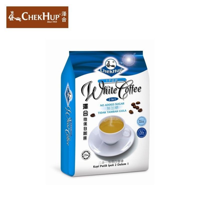 

Chek Hup 2 in 1 Ipoh White Coffee Coffee and Creamer 30gr x 12