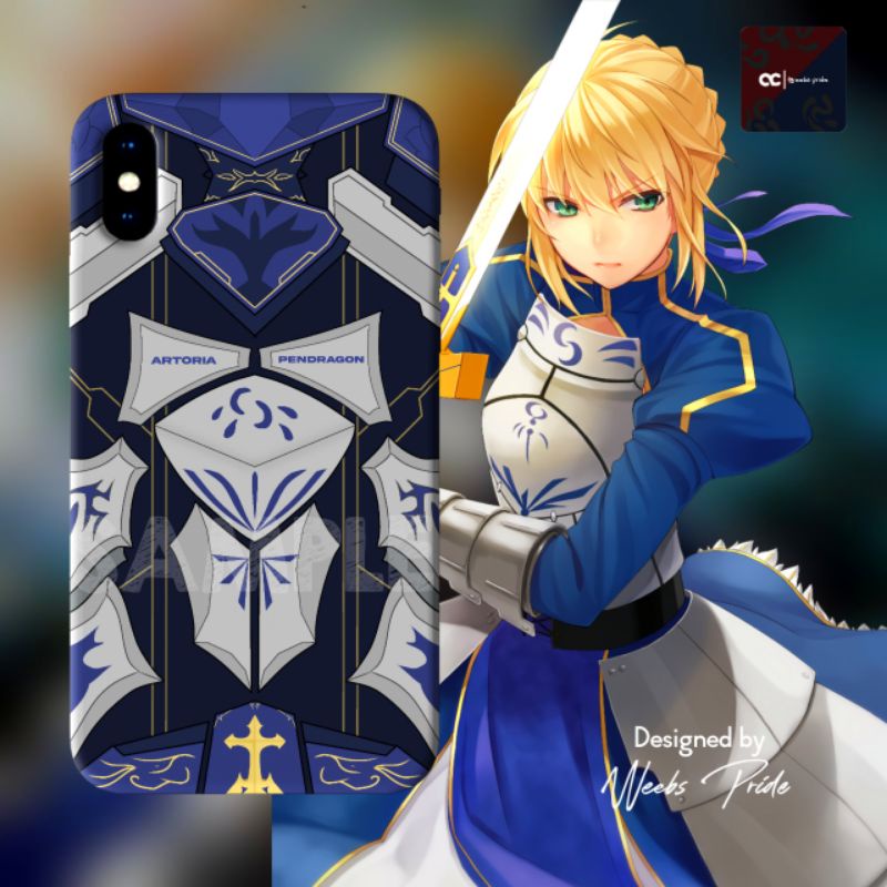 Phone Case Fate/Grand Order - Artoria pendragon Saber - Weebspride