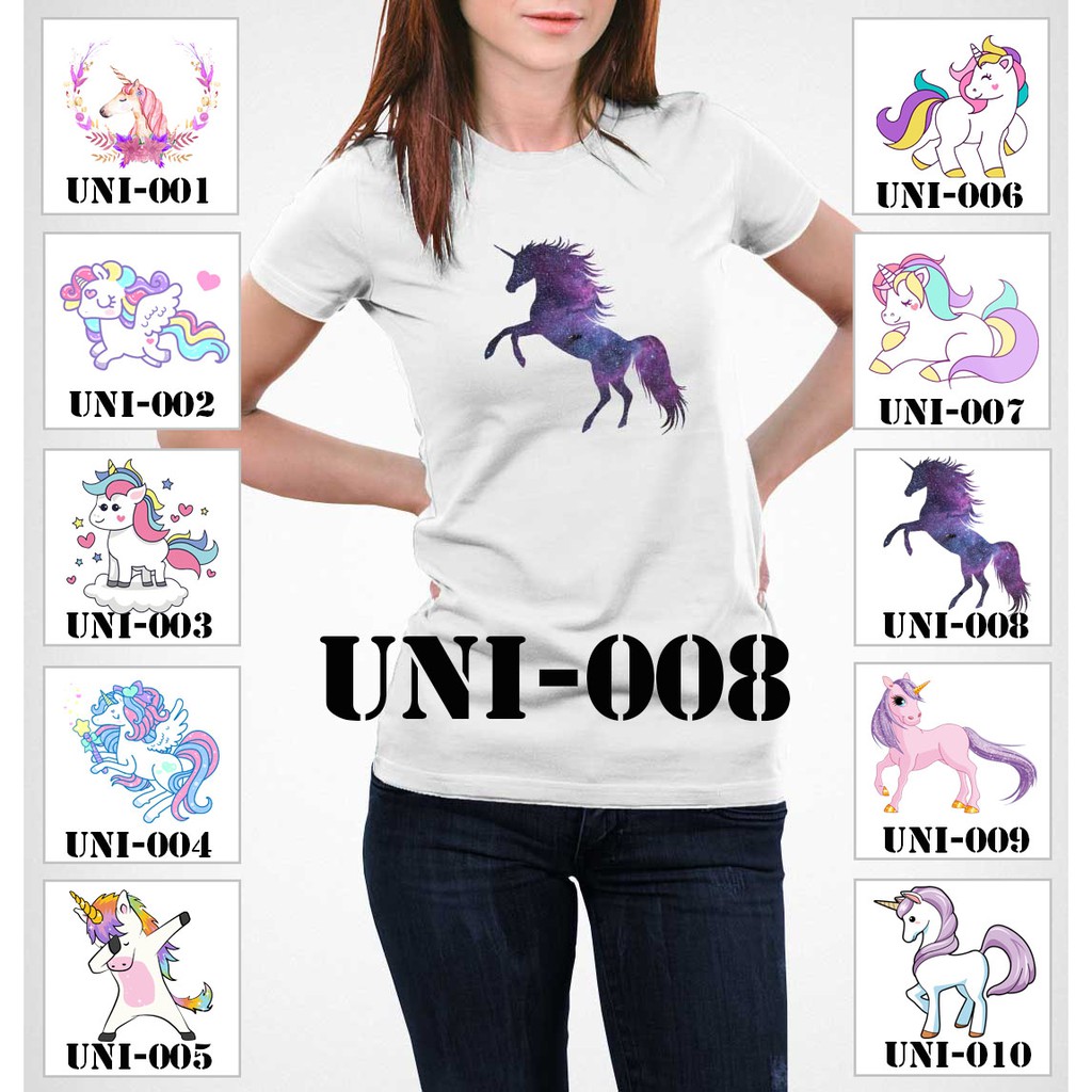 [FREE NAMA !!] Kaos Unicorn Dewasa