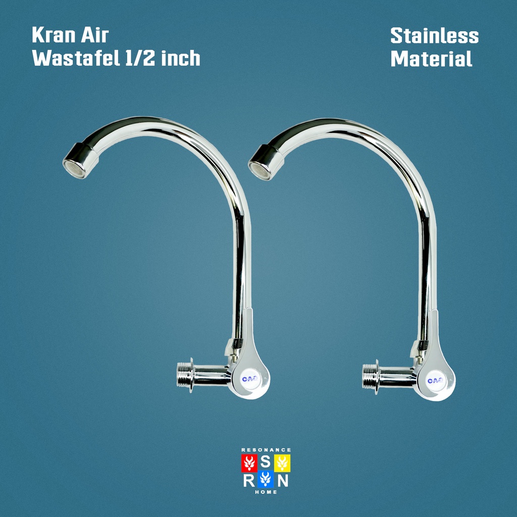 Kran Angsa 1/2 Inch Stainless / Keran Cuci Piring   Resonance Home