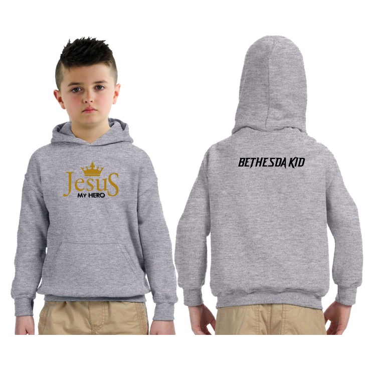 hoodie anak custom jesus my hero