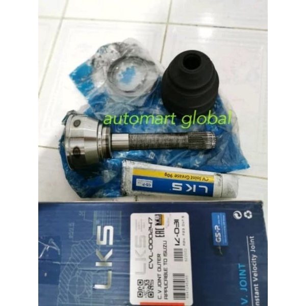 cv joint luar Isuzu trooper gigi 24