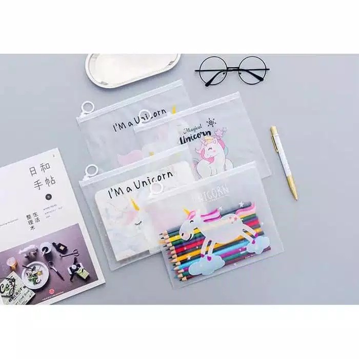 

[ ATK ] TEMPAT PENSIL UNICORN /IMPOR 1 Pcs