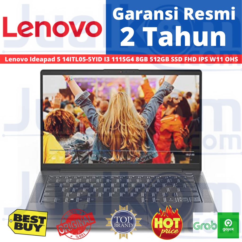 Lenovo Ideapad Flex 5 14ITL05 I3 1115G4 8GB 512GB 14&quot;  SSD FHD IPS W11 OHS