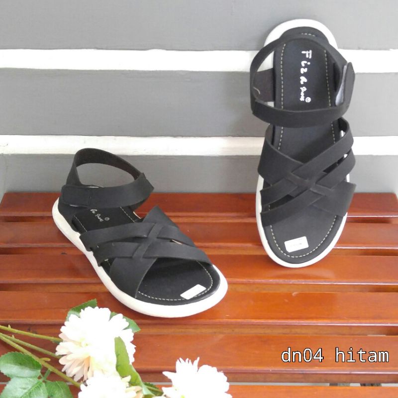 BIG SALE CUCI GUDANG BorneoXavyera Sendal Tali Sandal Platform Yun Seo by xavyera AZ407 dan DN04