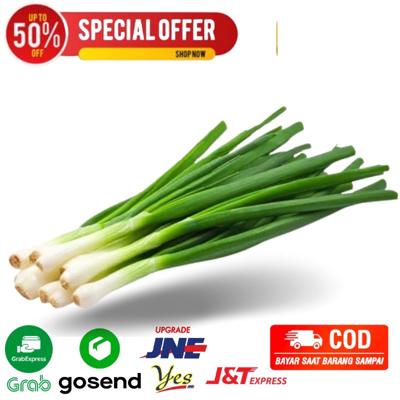 

Bawang Daun super 250 gr sayur sayuran Bandung