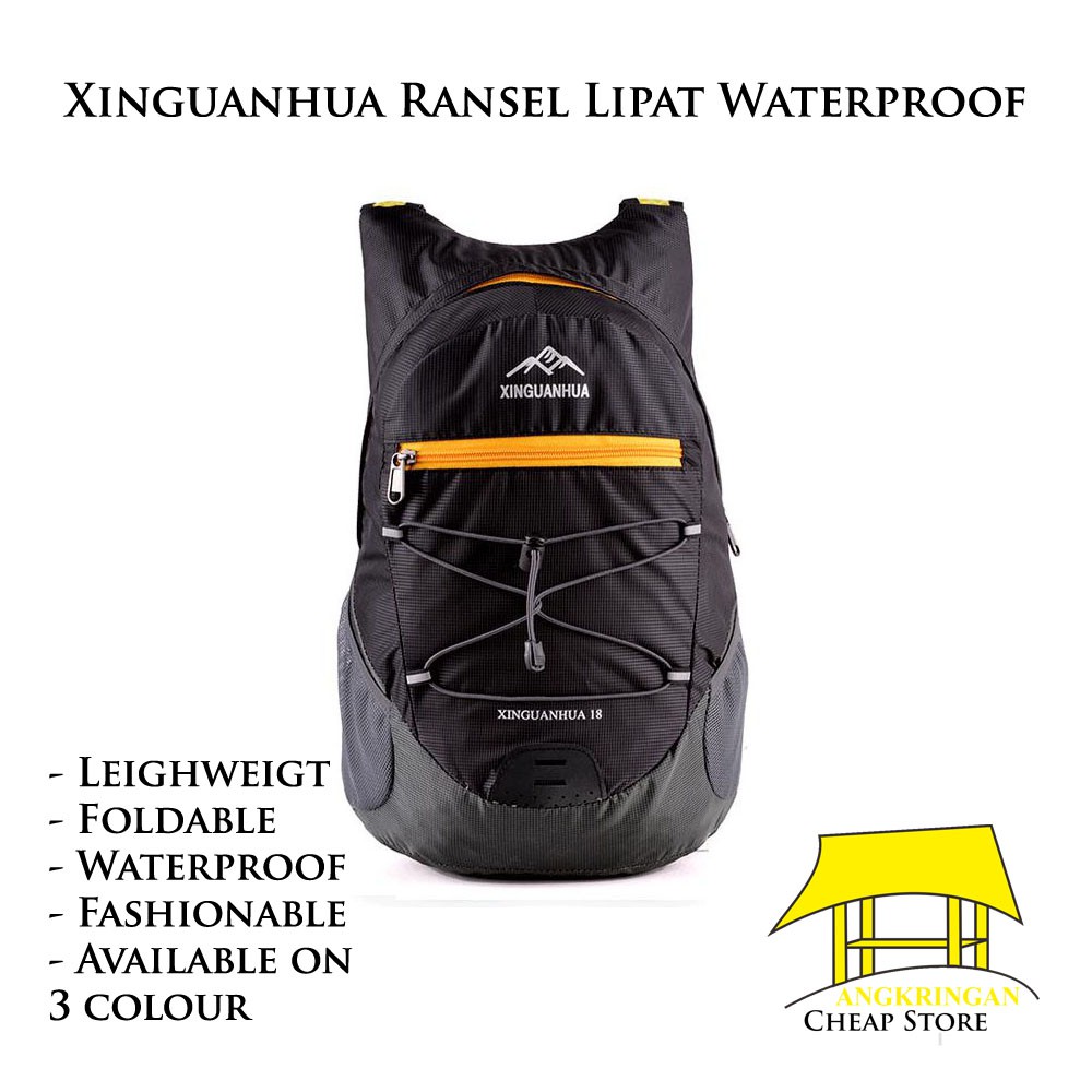 Xinguanhua Tas Ransel Lipat Mendaki Gunung Summit Travelling Waterproof