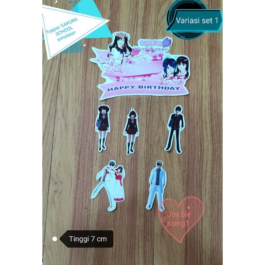 TOPPER BIRTHDAY SAKURA SCHOOL SIMULATOR