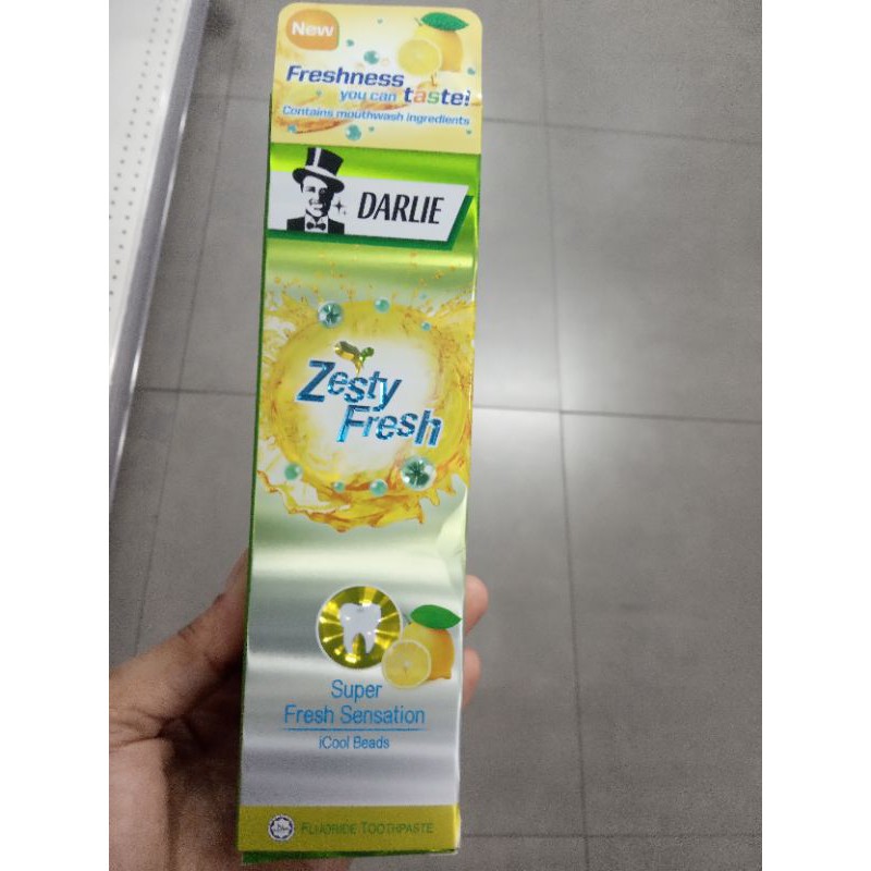 

darlie zesty fresh lemon 120gr new