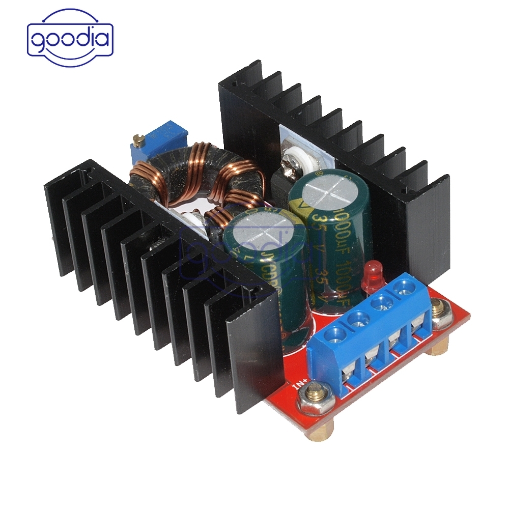 ✈【Fast/COD】✈Modul Power Supply Step Up Charger 150W DC-DC 10-32V Ke 12-35V 6A