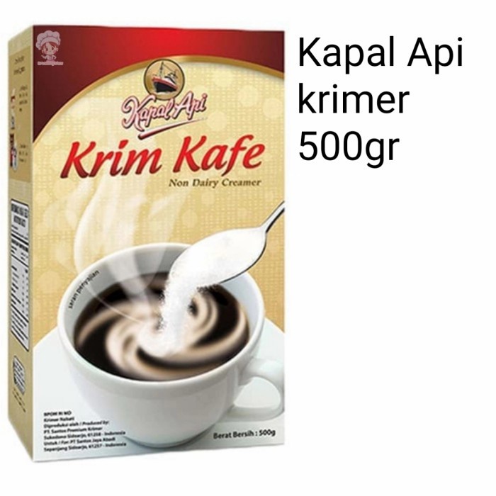 

Krimer- Krimer Kapal Api Krim Kafe 500 Gram -Krimer.