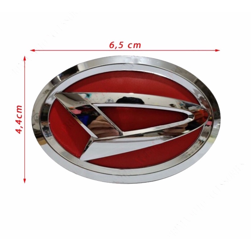logo stir mobil daihatsu merah