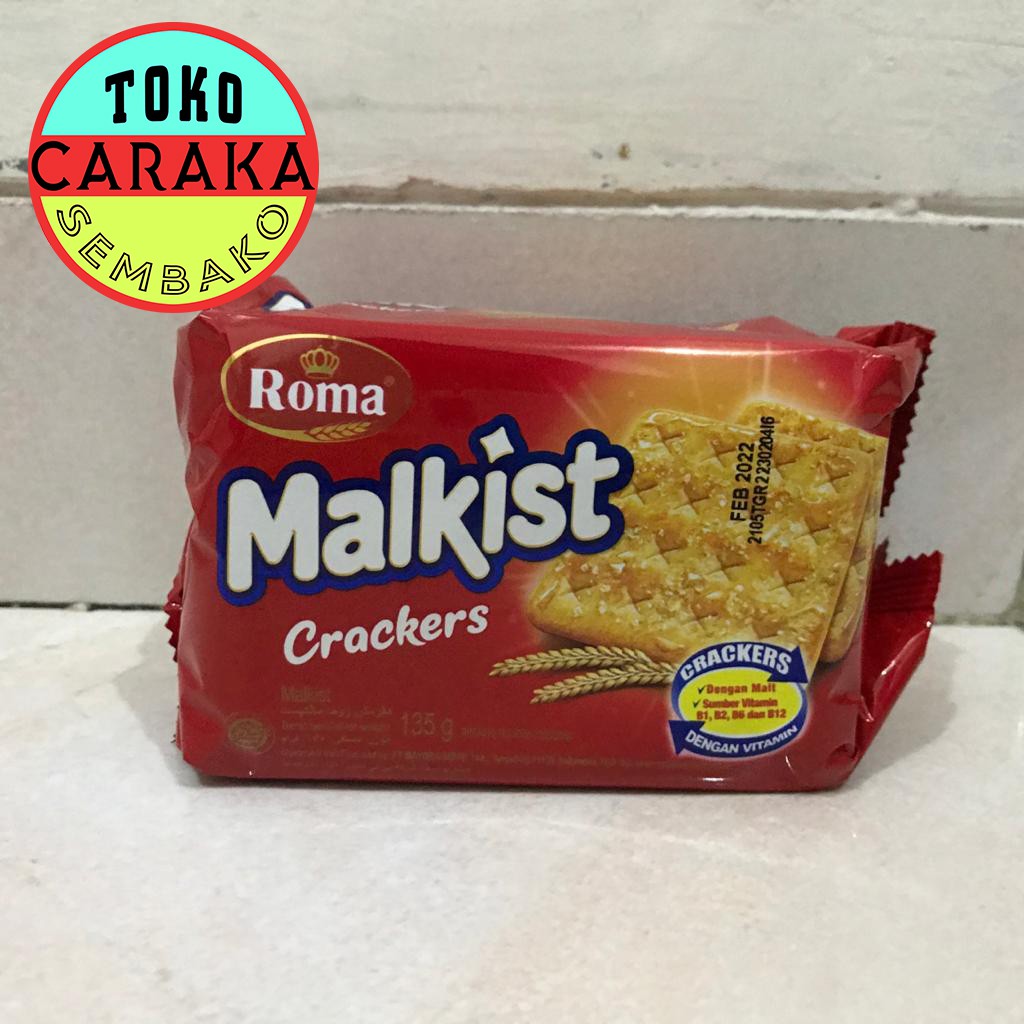 

Roma Malkist Crackers 135g (Merah)