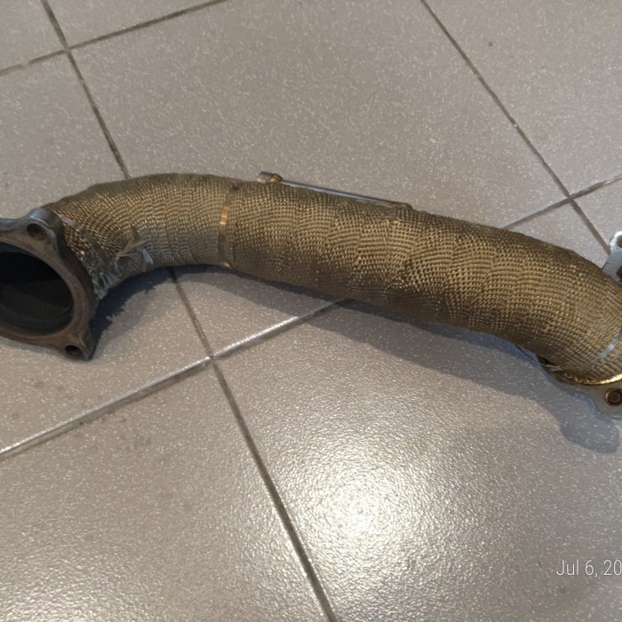 [Preloved] BRD Downpipe+Dei Wrap for Civic Turbo FK4/FC/CR-V Turbo